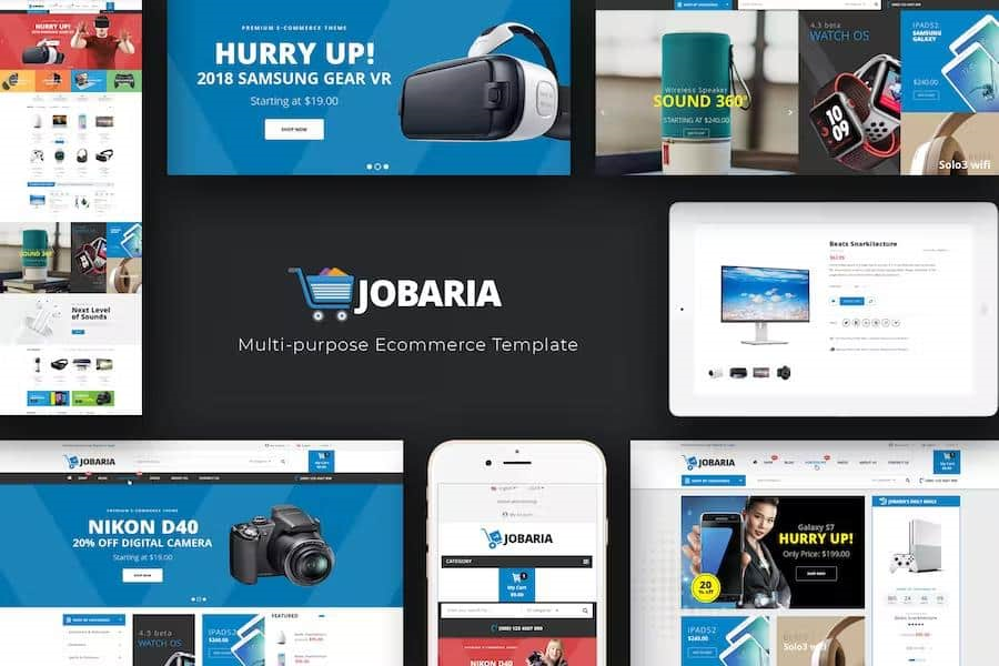 JOBARIA – RESPONSIVE PRESTASHOP THEME